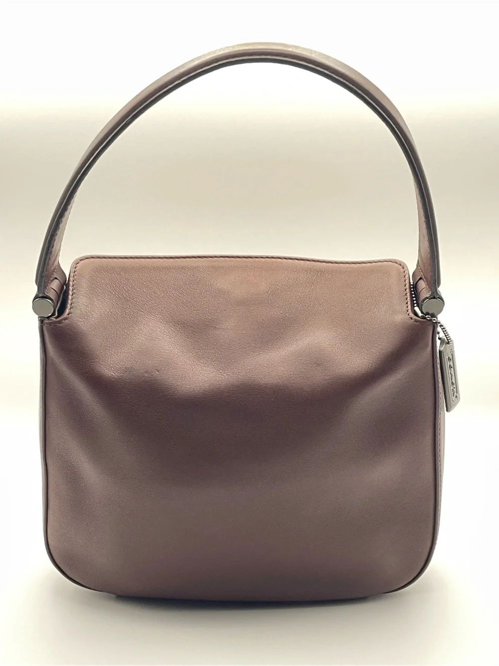 Vintage Coach Whitney Mini Hobo Bag 9181 Brown Glove Tanned Leather